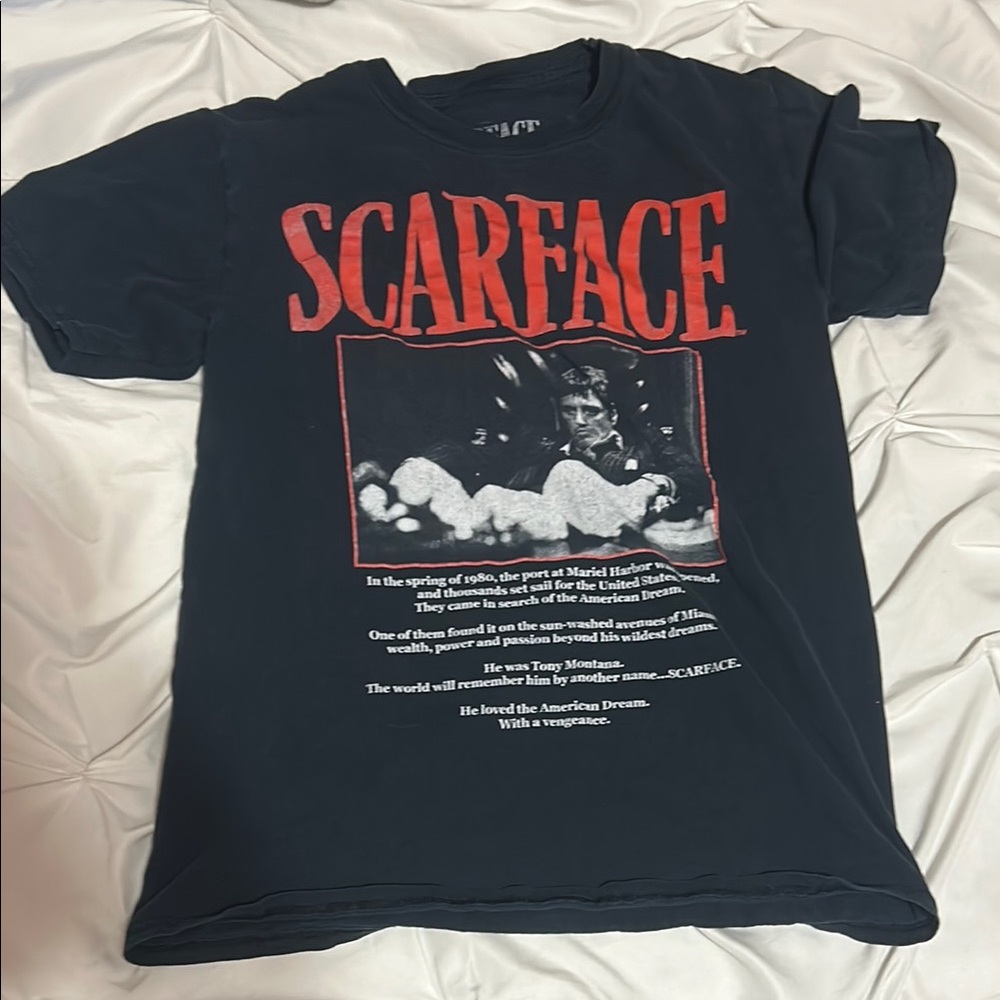 Scarface Graphic T-Shirt - Black